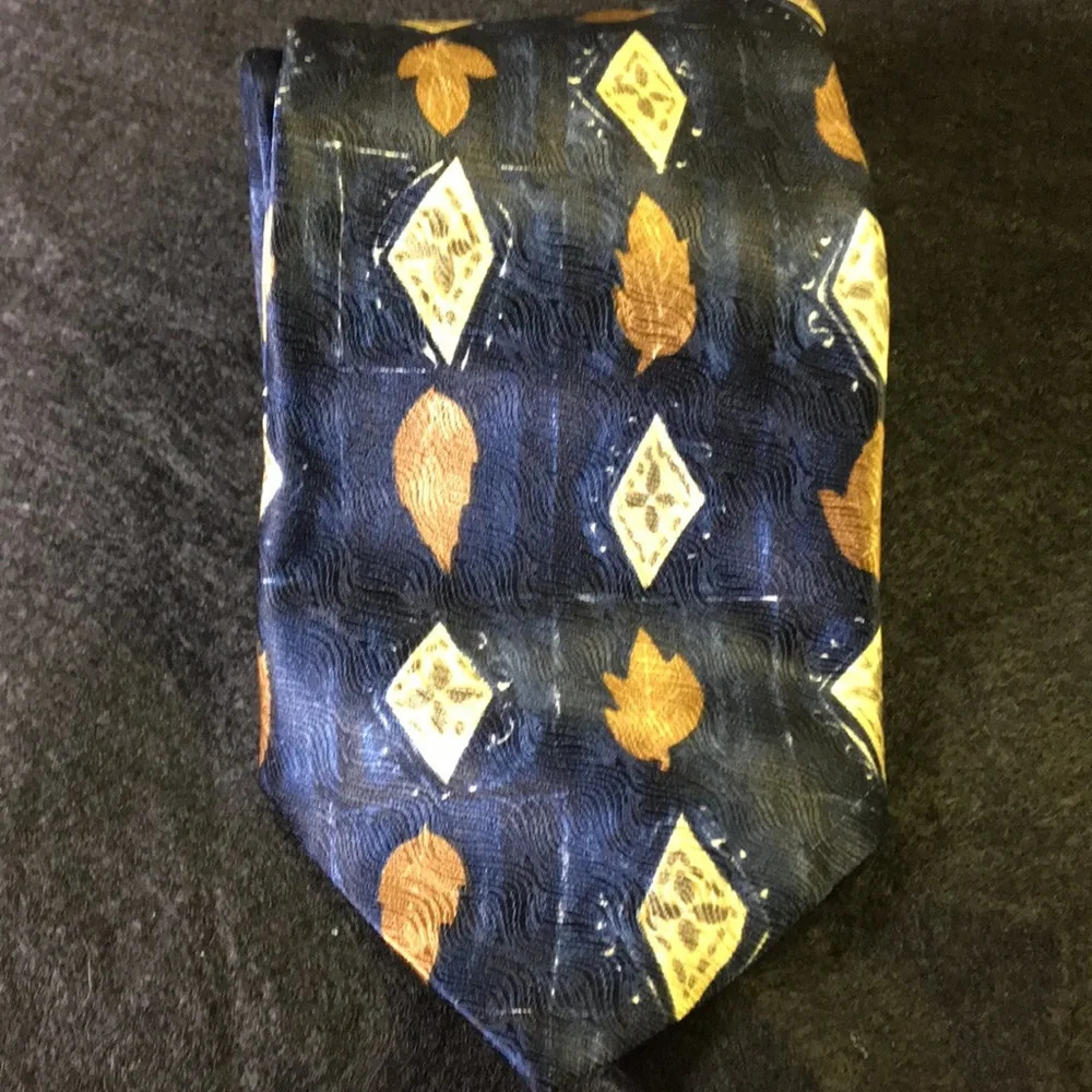 Bachrach Italian Made Silk Tie